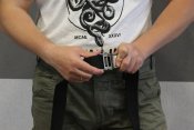Тактический брючной ремень 5.11 с пряжкой tactical black (5.11 Кобра BK)