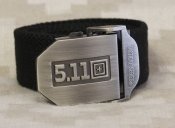 Тактический брючной ремень 5.11 с пряжкой tactical black (5.11 Кобра BK)
