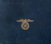 Книга "Mein Kampf". Официальное издание 1933 год.