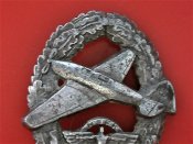 Знак Рейх пилот моторного самолёта оригинал Rare очень редкий есть дефект ушко отломано № 22639