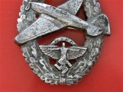 Знак Рейх пилот моторного самолёта оригинал Rare очень редкий есть дефект ушко отломано № 22639