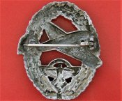 Знак Рейх пилот моторного самолёта оригинал Rare очень редкий есть дефект ушко отломано № 22639