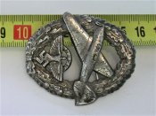 Знак Рейх пилот моторного самолёта оригинал Rare очень редкий есть дефект ушко отломано № 22639