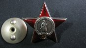 Орден Красной Звезды серебро редкая разновидность кривой штык примкнутый штык