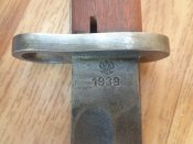 Польский штык к винтовке Маузера обр.1929г