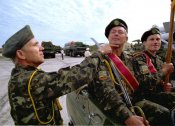 Репетиция военного парада ко Дню Независимости, 1999 год.jpg