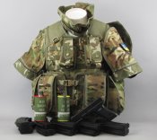 Армия Великобритании. Пояс Cummerbund под боковые бронепластины бронежилета Osprey MK.4 MTP