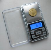 Весы ювелирные 200 г / 0,01 г карманные с батарейками