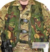 Разгрузка (разгрузочный жилет). Камуфляж DPM. Британия