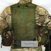 Разгрузка (разгрузочный жилет). Камуфляж DPM. Британия