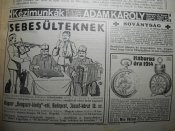 Журналы Vilaglapja, Австро-Венгрия 1915 и 1918 года.