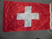 Флаг Швейцарии маленький лот№2(За Вашу цену)