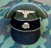 Полевая безпружинная фуражка СС.