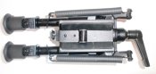 Сошки 6-9 дюймов с качалкой и с подлоком, аналог Харрис(длина ноги от 14 до 23см)