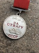За Отвагу на квадро колодке . Под оригинал