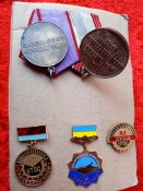 Медали 18 и доки и знаки УТОР