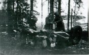 Фото «Подвоз горячей пищи на мотоцикле. Вермахт». Копия. 0198