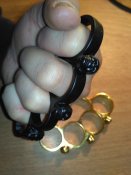 кастет 4х пальцевый, 3шт за 350
