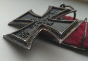 Железный крест 2-го класса( клеймо FO) на оригинальной колодке