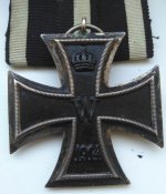 Железный крест 2-го класса, клеймо, ПМВ