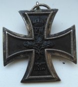 Железный крест 2-го класса, клеймо, ПМВ