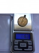 300 лет Романових, медаль, позолота