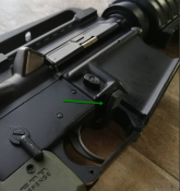 Рычаг управления затворной задержкой AR15 (новые)