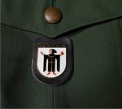 Китель немецкого полицейского - музыканта