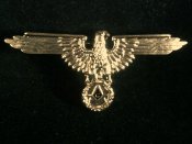 Сувенирная брошь орел масон