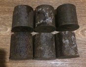 Немецкие гильзы с клеймом (6 шт )