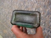 Бутылка довоенная с антуражной этикеткой