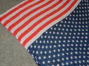 Флаг США большого размера и нестандартной конфигурации(За вашу цену)