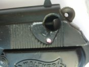 Пистолет газовый шумовой стартовый Вальтер Walther PPK cal.8 mm