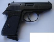 Пистолет газовый шумовой стартовый Вальтер Walther PPK cal.8 mm