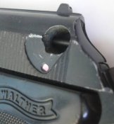 Пистолет газовый шумовой стартовый Вальтер Walther PPK cal.8 mm