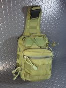 Однолямочник.Однолямочный рюкзак.Олива.Новый