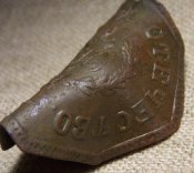 Кокарда знак Ополчение За Царя и Отечество Николай 2 для иноверцев.