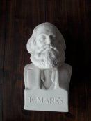 Бюст Карл Маркс, клеймо КРМ