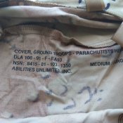 кавер для шлема PASGT в 6-desert color