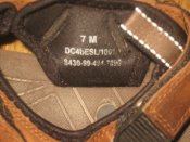 Лот №АО 0011 Сандали армии Великобритании All Terrain Suede Sandals р. 7