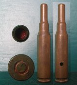Американский холостой патрон 7,62х51 НАТО армии США.
