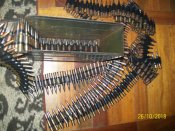 Пулемётная лента ММГ патронов 7.62x54(250шт.+короб)