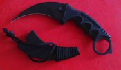 Нож тактический-черный коготь (karambit).Блиц.