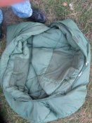 Контрактный армейский спальник Sleeping bag medium weight армии Великобритании (оригинал)