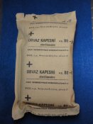 Индивидуальный перевязочный пакет Чешской армии,бандаж Оbvaz kapesní vz 80  ( С 1й гривны )