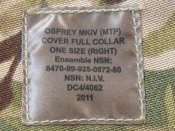 Чехол защиты шеи бронежилета Osprey MK4 (MTP)