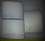 3 фото офицеры на фоне союзной требуны в Берлине 1945г. портреты Трумэна, Сталина и Черчиля