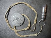 Квалификационный знак, свисток, шнур. Австро-Венгрия.