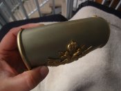 Антуражная сигаретница/шкатулка - лядунка офицера кавалерии/ландвера, Австро-Венгрия. Цену снизил!