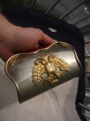 Антуражная сигаретница/шкатулка - лядунка офицера кавалерии/ландвера, Австро-Венгрия. Цену снизил!